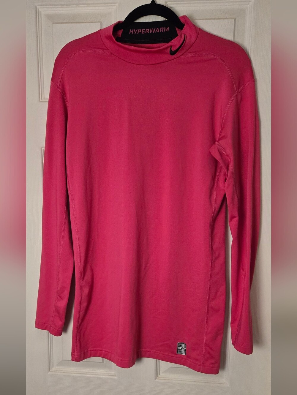 Nike Pink Pro Combat Dri-Fit Compression Top